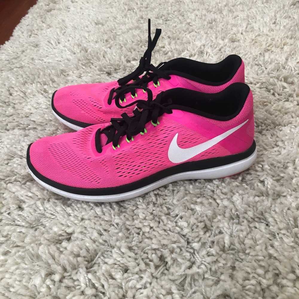 Hot Pink Nike Running Shows - Worn Twice